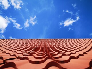 roof and sky background