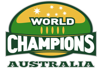 rugby ball world champions australia