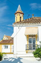 Church in the old town of Estepona, southern Spain