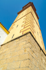 Fototapeta na wymiar Church in the old town of Estepona, southern Spain
