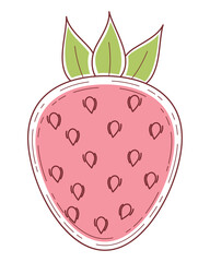 fresh strawberry fruit healthy