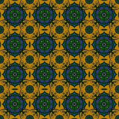 Ikat geometric folklore ornament, Tribal ethnic texture. Seamless striped pattern in Aztec style, Figure tribal embroidery, Scandinavian, Ikat pattern
