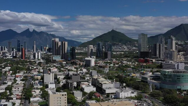 Monterrey desde el cielo | Panor&aacute;mica urbana en Nuevo Le&oacute;n