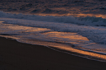 夕方の砂浜 / Sandy beach in the evening