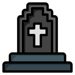 Fototapeta premium Tombstone Icon