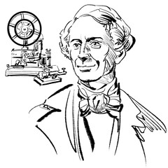 モールス信号の発明家-サミュエル・モールス	
