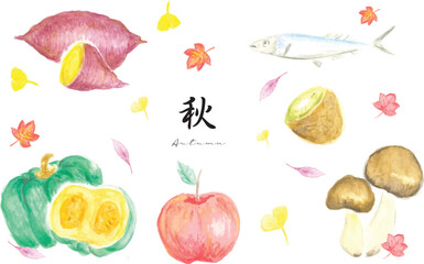 Japanese Autumn Food