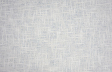 Woven linen material texture detail