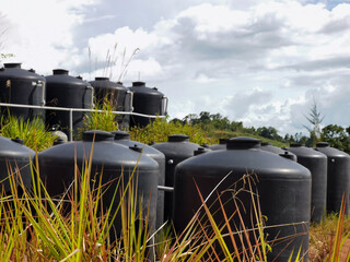 Clean water supply system that serves a homestay.