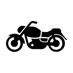 Fototapeta premium motorbike vector icon. motorcycle icon theme