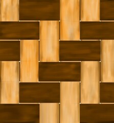 illustration of woven bamboo sheets that can be used for wallpaper or background