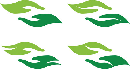 hand of nature logo for your company