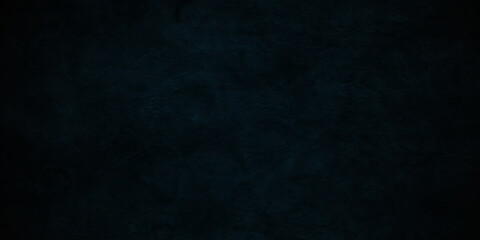 Dark blue stone grunge concrete cement blackboard chalkboard wall floor texture. Black anthracite dark blue grunge old texture panorama backdrop background.	