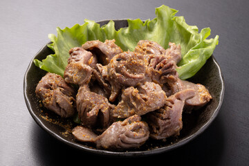砂肝の塩焼き
