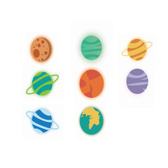 bundle of planet logos
