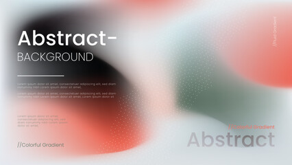 Abstract background with colorful blurred gradients