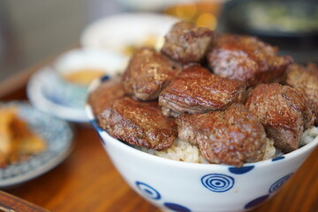 Tasty Ripe Beef Steak Bowl