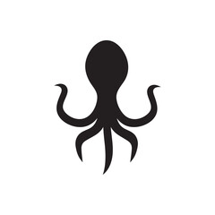 Octopus icon logo illustration vector