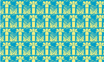 seamless pattern with Gift boxes