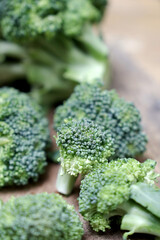 broccoli on a table