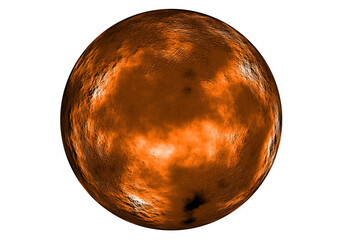 Planet mars in space. ​Mars is the fourth planet from the Sun – a dusty, cold, desert world with a very thin atmosphere. © Rajesh