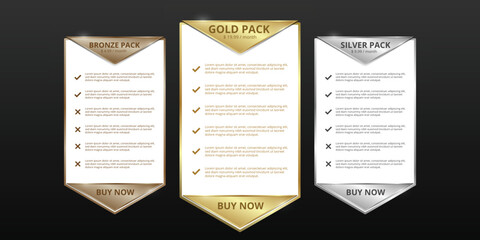 buttons price list collection