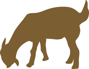 Goat silhouette