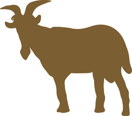Goat silhouette