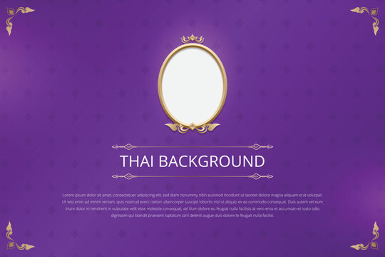 thai pattern background for greeting card, advertising, web site, flyers, posters template design.