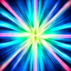 colorful sunburst background for design 