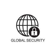 global security icon , network icon