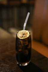 glass of cola
