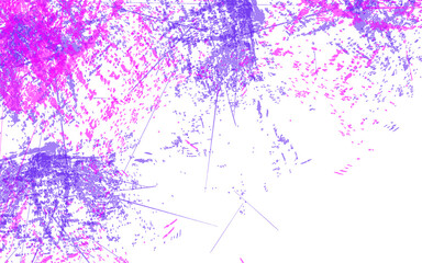 Abstract grunge texture splash paint purple background vector