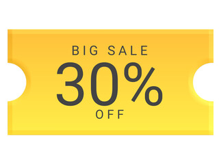 Big sale 30% off