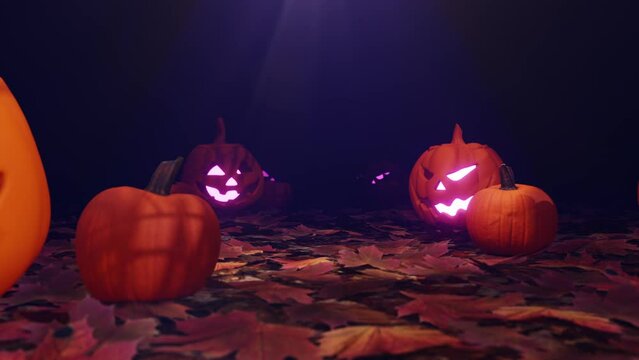 Autum And Pumpkin motion footage for adventure films and cinematic in mystery hidden. Also good background for scene and titles, logos.