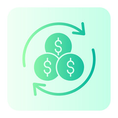 Revenue gradient icon