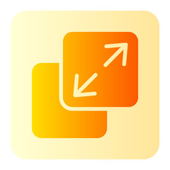 scalable gradient icon