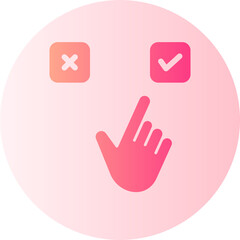 choose gradient icon