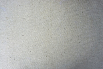 texture of white canvas for design as background   