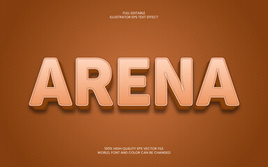 Arena Text Effect