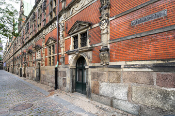 The former stock exchange building in Copenhagen, Denmark