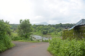 Beautiful landscape near pune, maharashtra