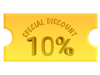 Special discount 10%
