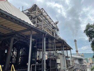 Fototapeta premium 産業廃棄物処理場