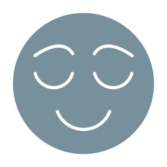Calm Multicolor Glyph Icon