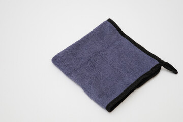 synthetic chamois fabric background color close-up Used for cleaning, multi-purpose