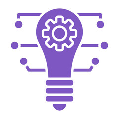 Innovation Multicolor Glyph Icon