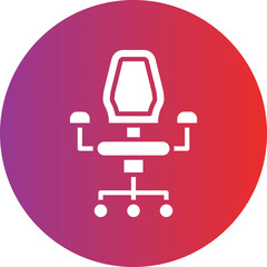 Office Chair Icon Style