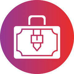Briefcase Icon Style