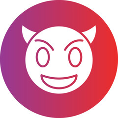 Devil Icon Style